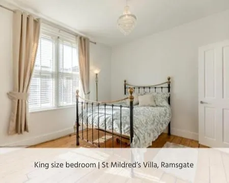 St Mildreds Villa, Ramsgate Royal Harbour, Kent Exterior foto