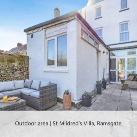 St Mildreds Villa, Ramsgate Royal Harbour, Kent Exterior foto