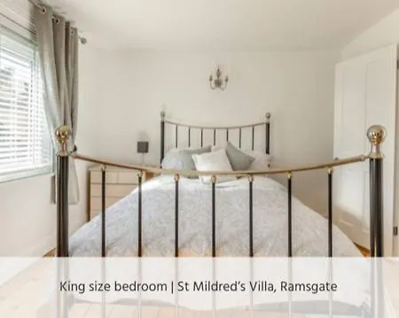 St Mildreds Villa, Ramsgate Royal Harbour, Kent Exterior foto