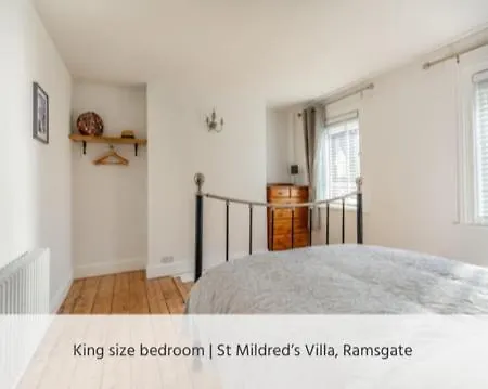 St Mildreds Villa, Ramsgate Royal Harbour, Kent Exterior foto